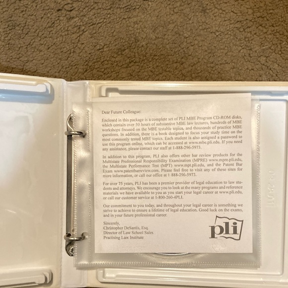 PLI Multistate Bar Review CD Set - Picture 3 of 6